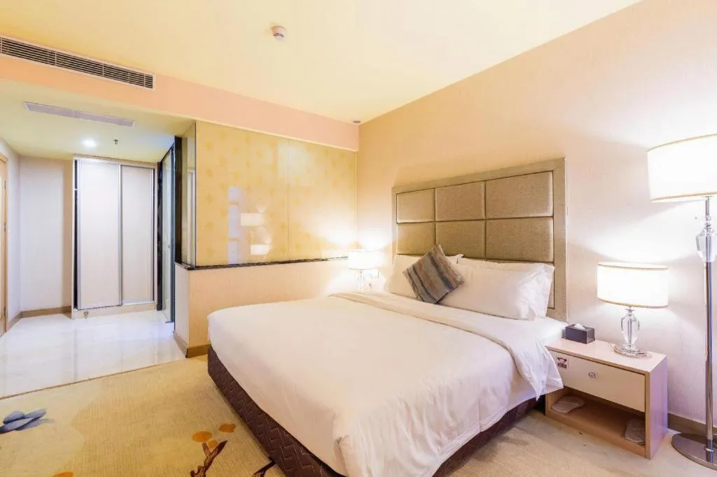 Bed in Boke Boutique Hotel Shenzhen Longgang