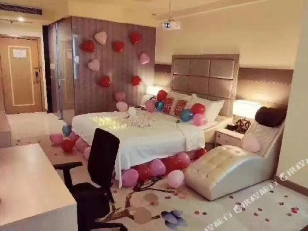 Bed in Boke Boutique Hotel Shenzhen Longgang