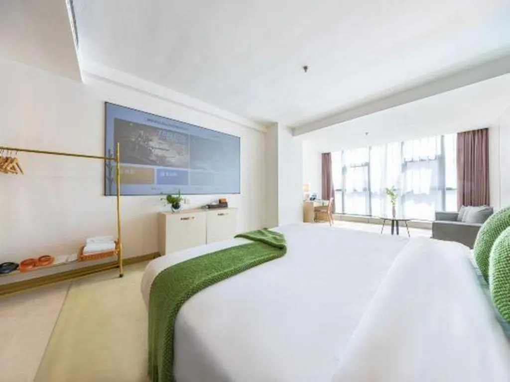 Bed in Boke Boutique Hotel Shenzhen Longgang