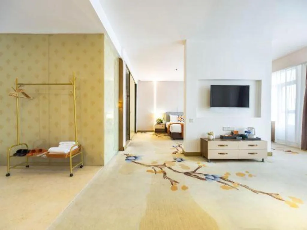 Bed in Boke Boutique Hotel Shenzhen Longgang