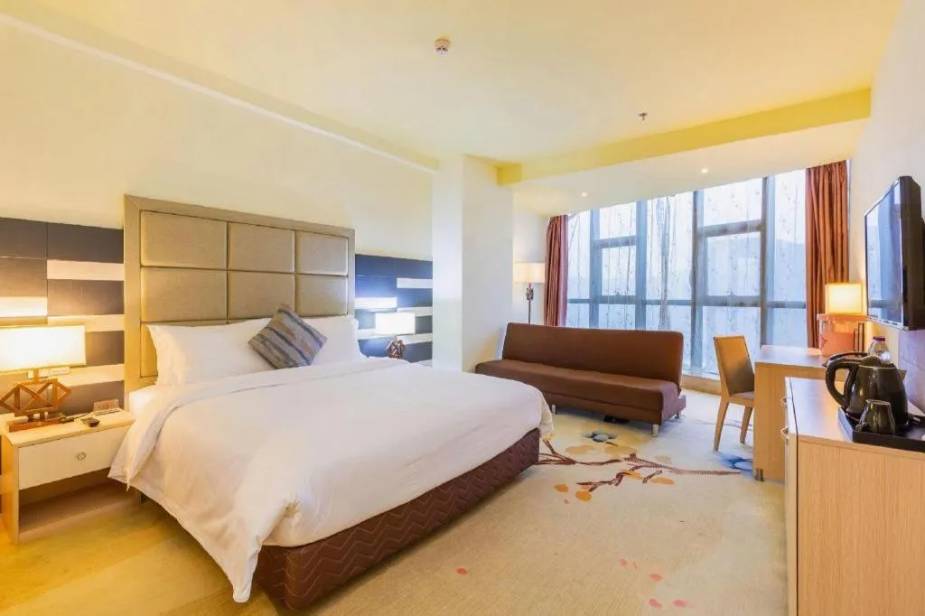 Bed in Boke Boutique Hotel Shenzhen Longgang