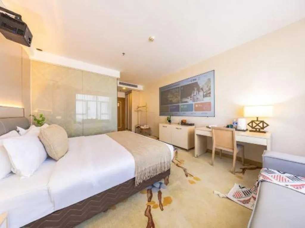 Bed in Boke Boutique Hotel Shenzhen Longgang