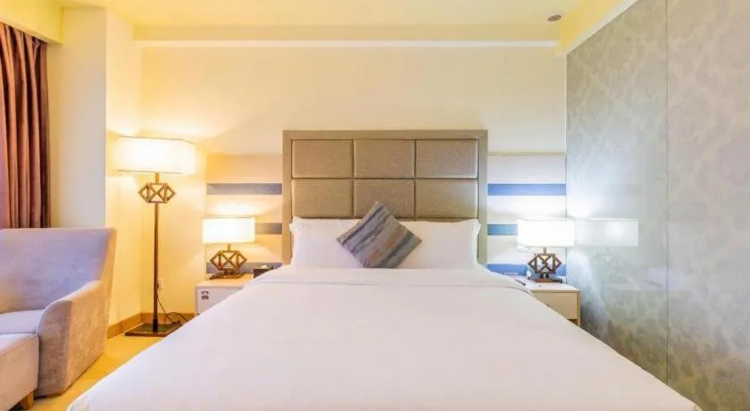 Bed in Boke Boutique Hotel Shenzhen Longgang