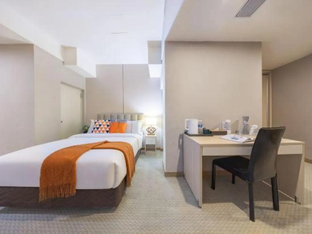 Bed in Boke Boutique Hotel Shenzhen Longgang