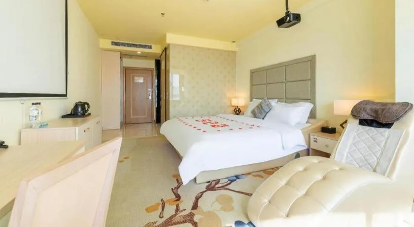 Bed in Boke Boutique Hotel Shenzhen Longgang