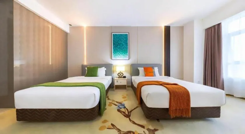 Bed in Boke Boutique Hotel Shenzhen Longgang