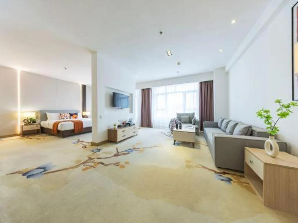 Bed in Boke Boutique Hotel Shenzhen Longgang