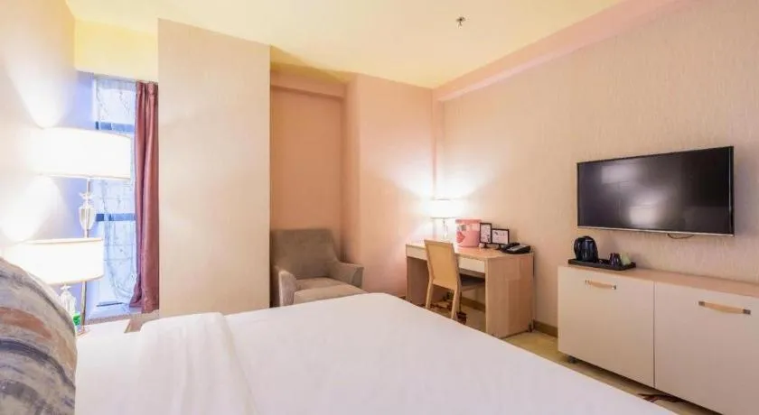 Bed in Boke Boutique Hotel Shenzhen Longgang