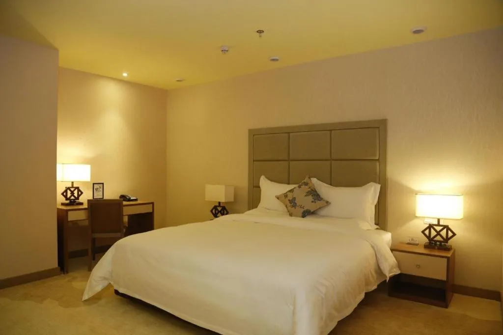 Bed in Boke Boutique Hotel Shenzhen Longgang