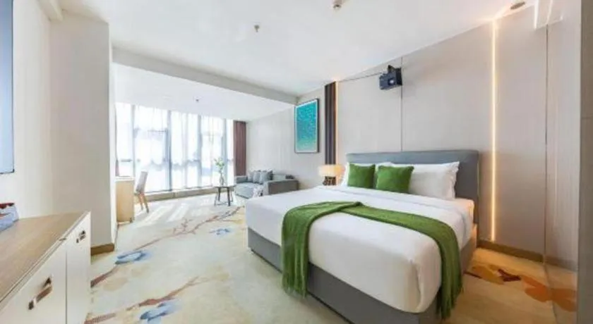 Bed in Boke Boutique Hotel Shenzhen Longgang