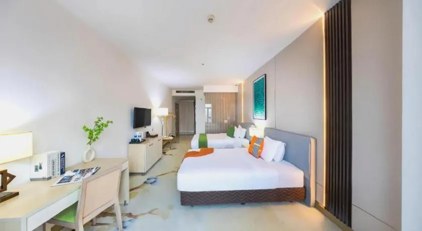 Bed in Boke Boutique Hotel Shenzhen Longgang
