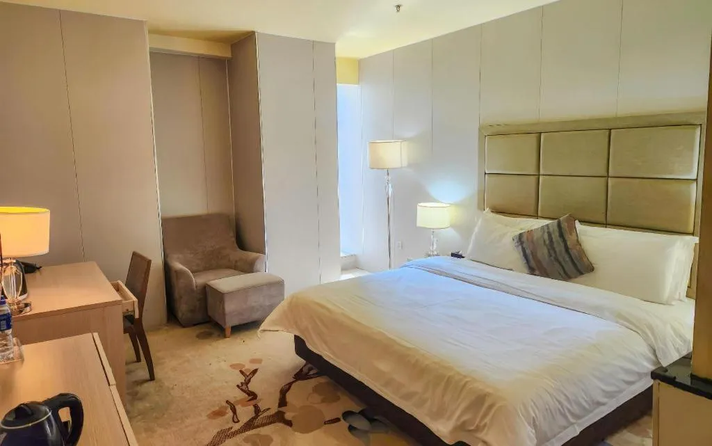Bed in Boke Boutique Hotel Shenzhen Longgang