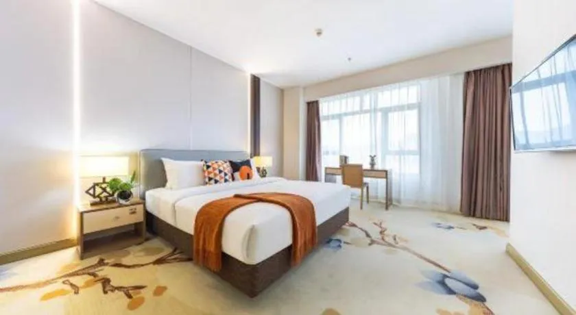 Bed in Boke Boutique Hotel Shenzhen Longgang