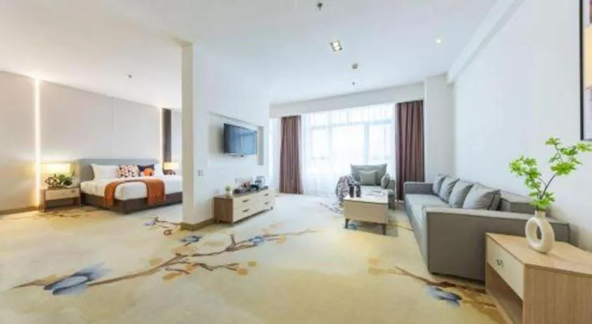 Bed in Boke Boutique Hotel Shenzhen Longgang