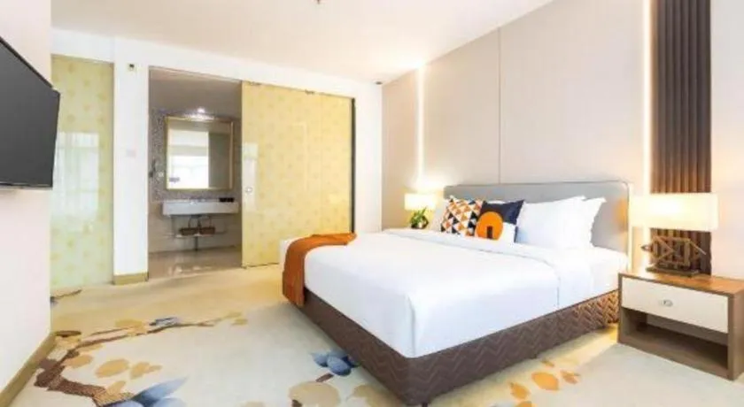 Bed in Boke Boutique Hotel Shenzhen Longgang