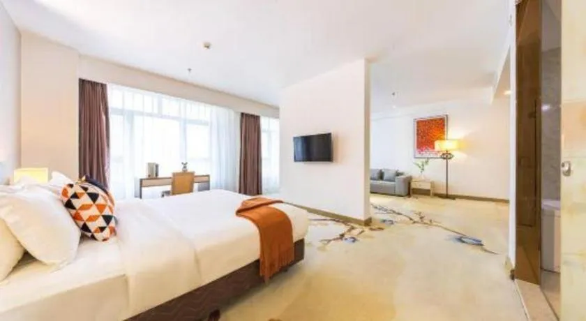 Bed in Boke Boutique Hotel Shenzhen Longgang