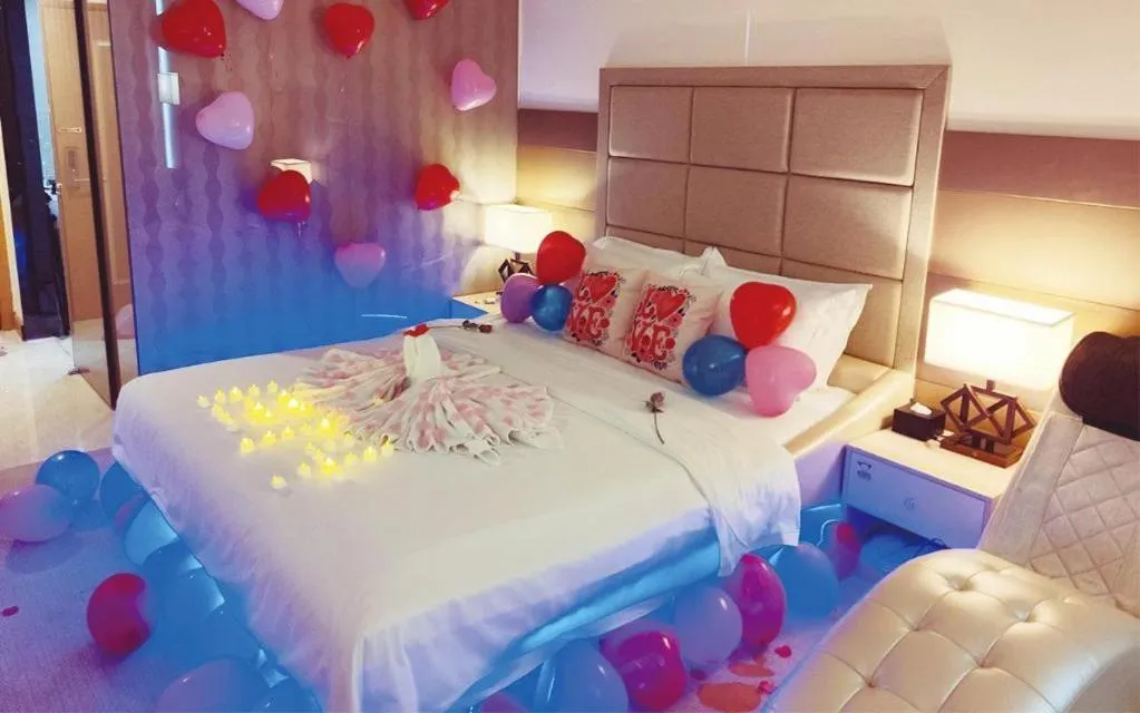 Bed in Boke Boutique Hotel Shenzhen Longgang