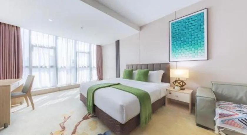 Bed in Boke Boutique Hotel Shenzhen Longgang