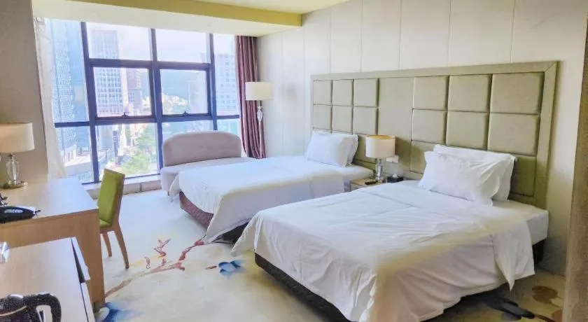 Bed in Boke Boutique Hotel Shenzhen Longgang