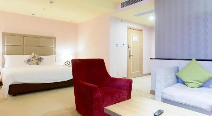 Bed in Boke Boutique Hotel Shenzhen Longgang