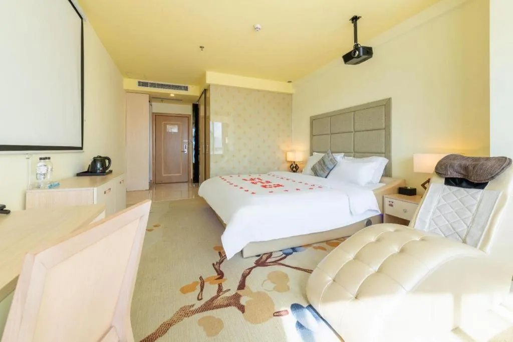 Bed in Boke Boutique Hotel Shenzhen Longgang
