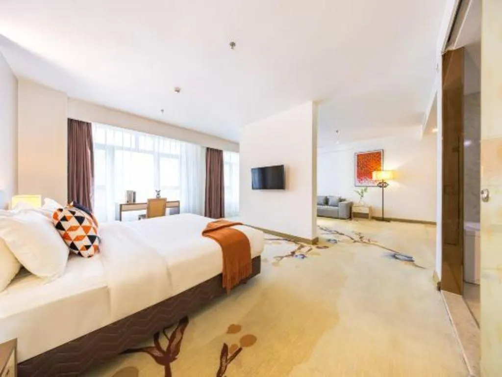 Bed in Boke Boutique Hotel Shenzhen Longgang