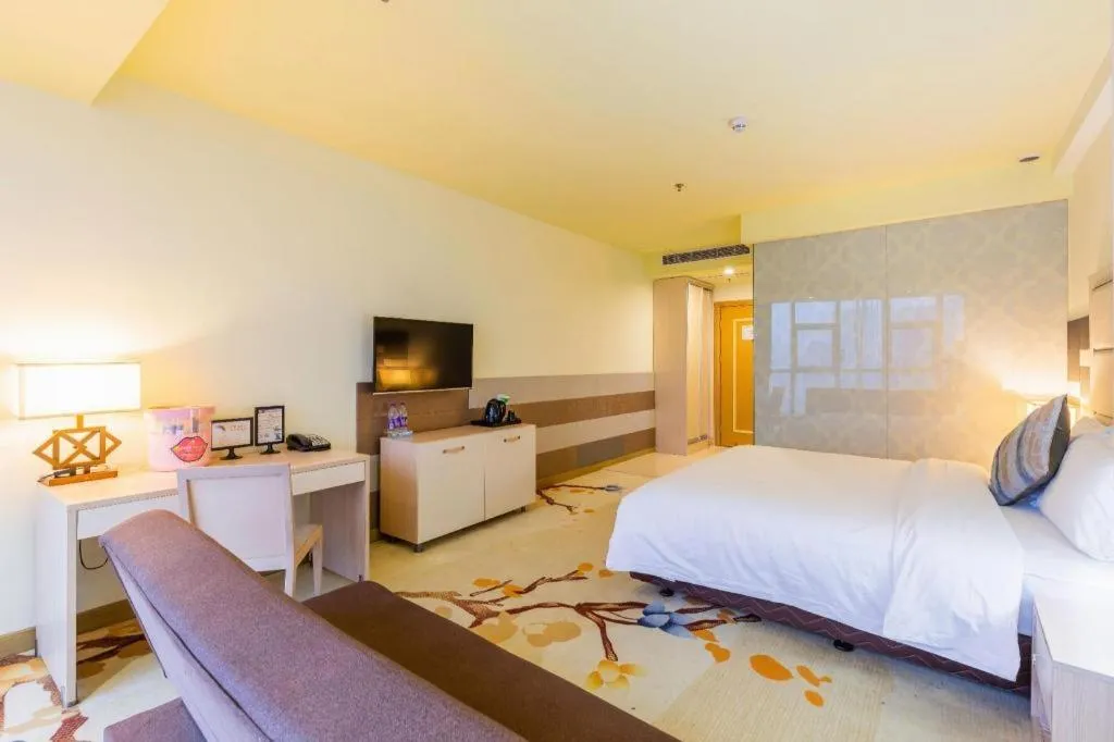 Bed in Boke Boutique Hotel Shenzhen Longgang