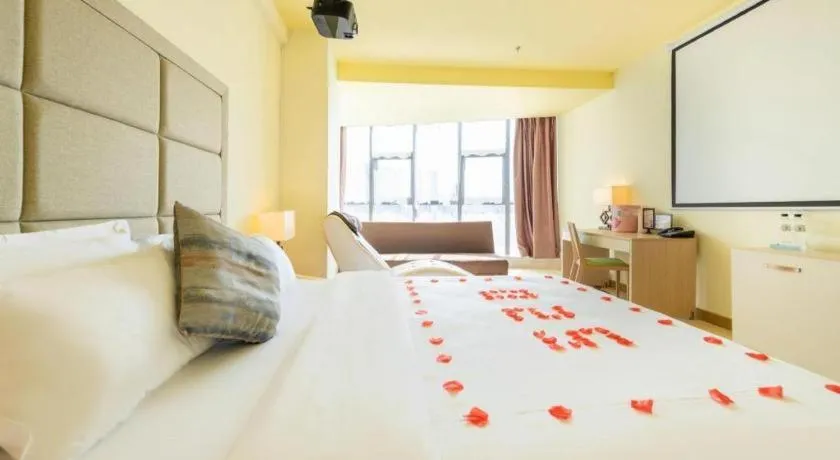 Bed in Boke Boutique Hotel Shenzhen Longgang
