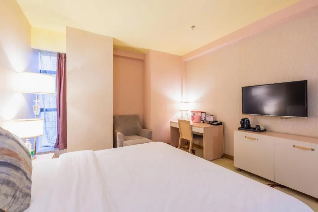 Bed in Boke Boutique Hotel Shenzhen Longgang