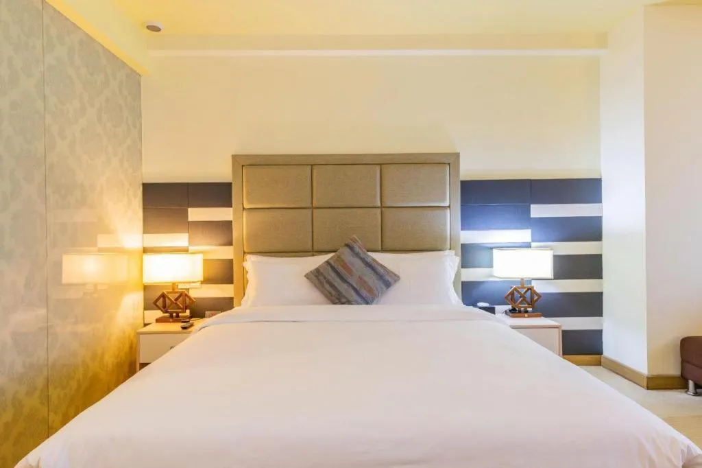 Bed in Boke Boutique Hotel Shenzhen Longgang