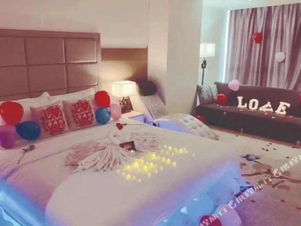 Bed in Boke Boutique Hotel Shenzhen Longgang