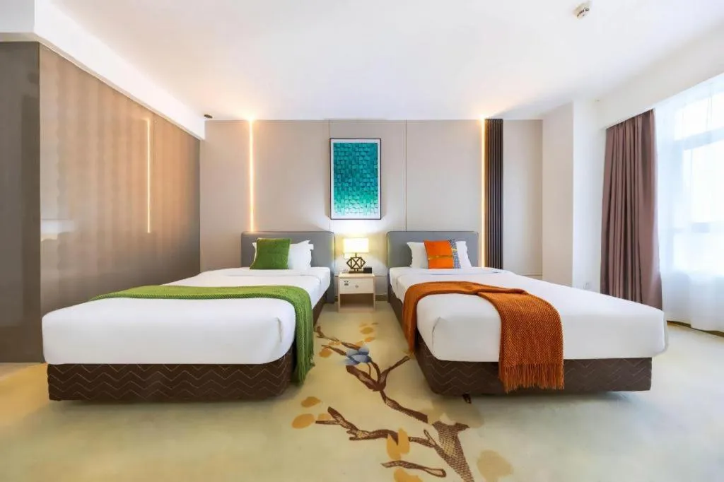 Bed in Boke Boutique Hotel Shenzhen Longgang