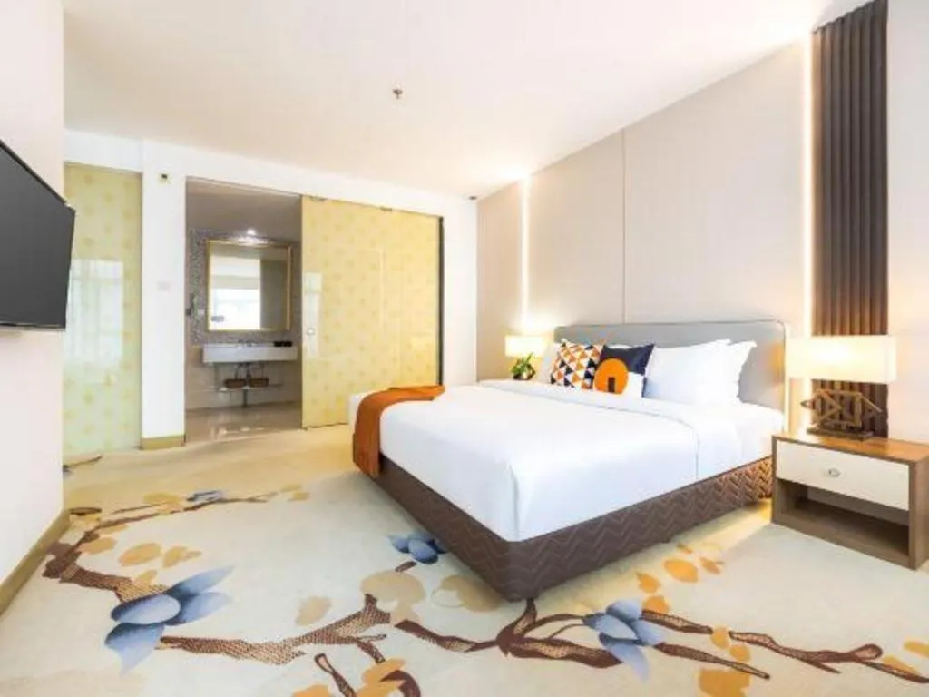 Bed in Boke Boutique Hotel Shenzhen Longgang
