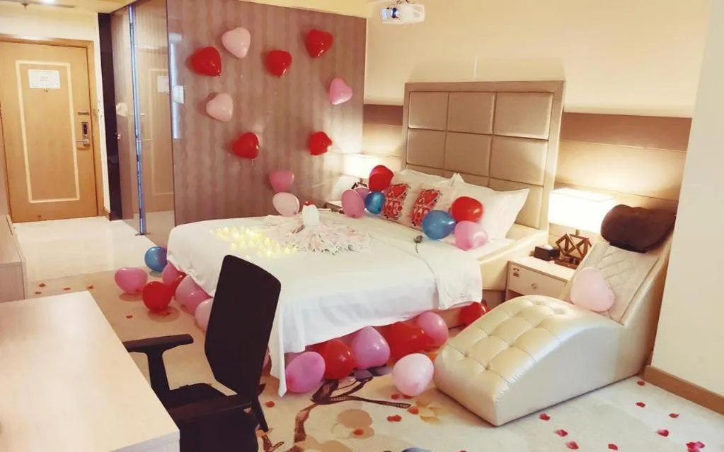 Bed in Boke Boutique Hotel Shenzhen Longgang