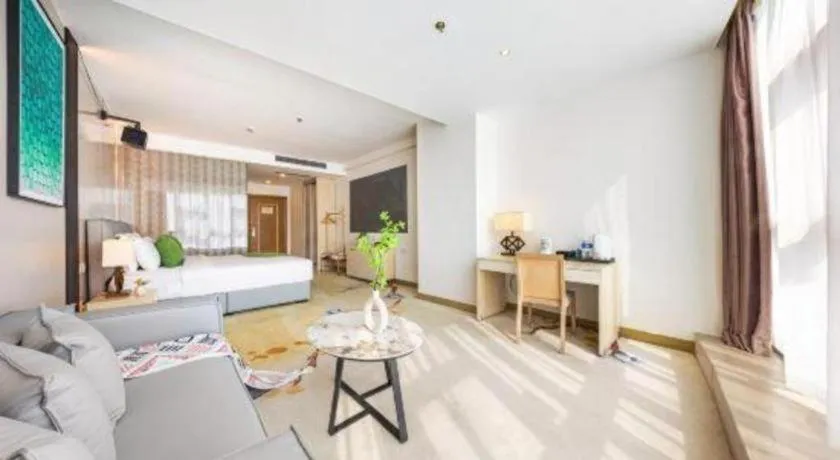 Bed in Boke Boutique Hotel Shenzhen Longgang