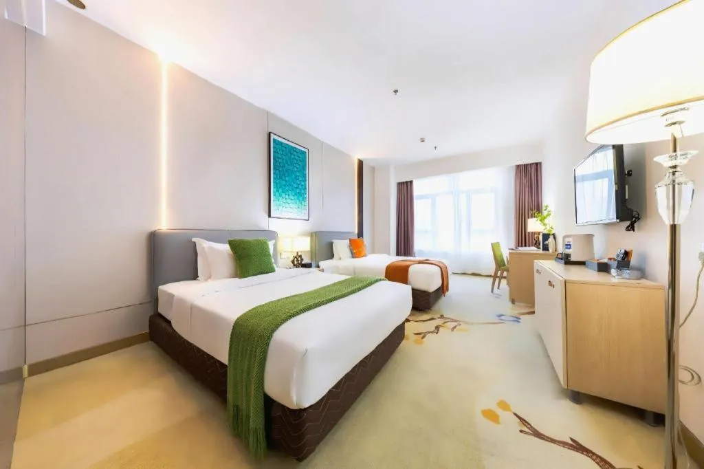 Bed in Boke Boutique Hotel Shenzhen Longgang