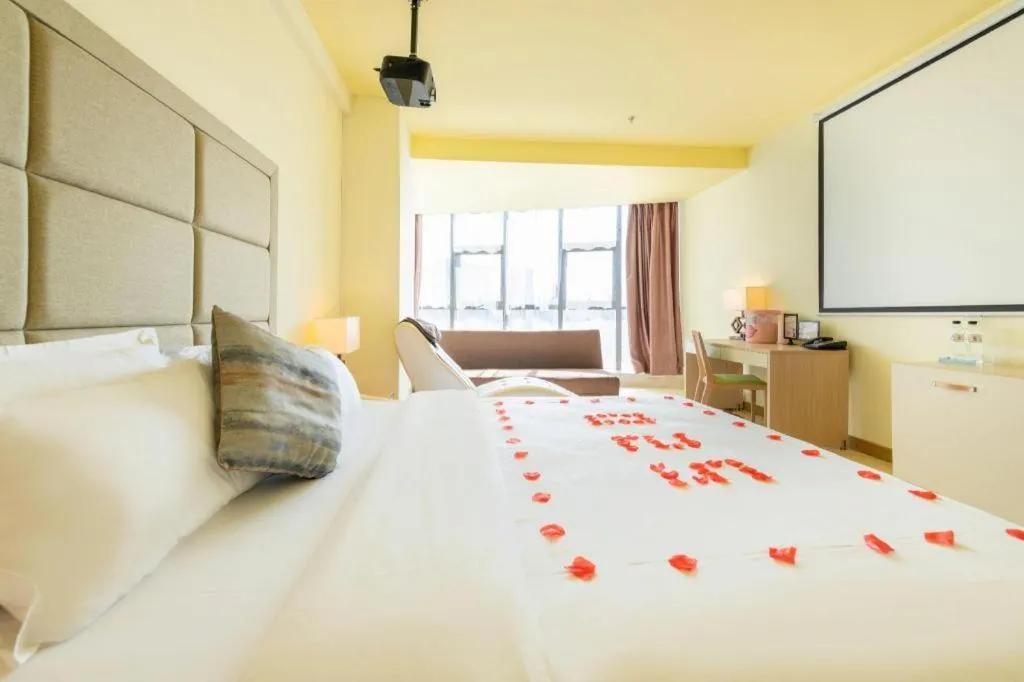 Bed in Boke Boutique Hotel Shenzhen Longgang