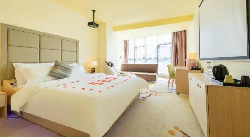 Bed in Boke Boutique Hotel Shenzhen Longgang