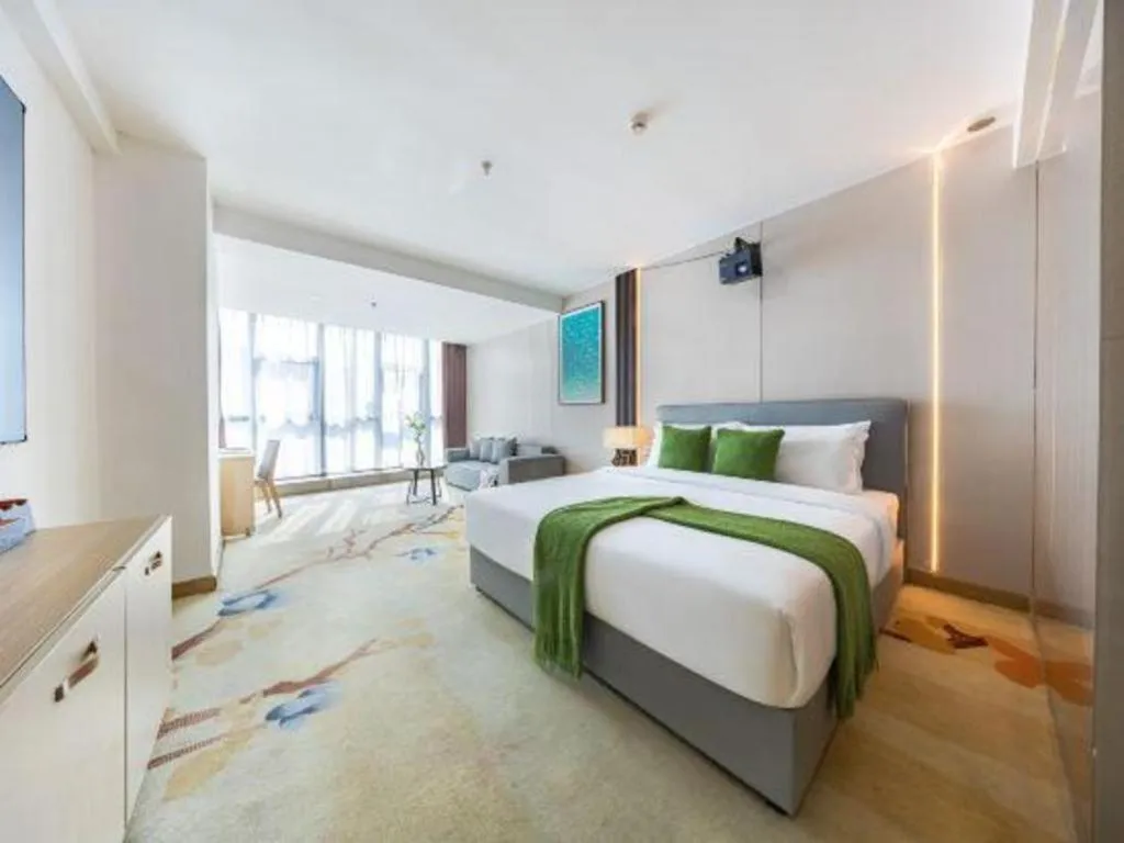 Bed in Boke Boutique Hotel Shenzhen Longgang