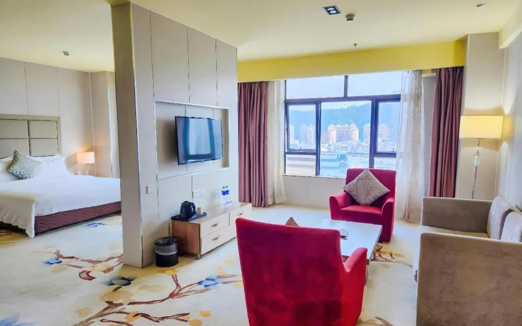 Bed in Boke Boutique Hotel Shenzhen Longgang