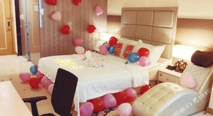 Bed in Boke Boutique Hotel Shenzhen Longgang