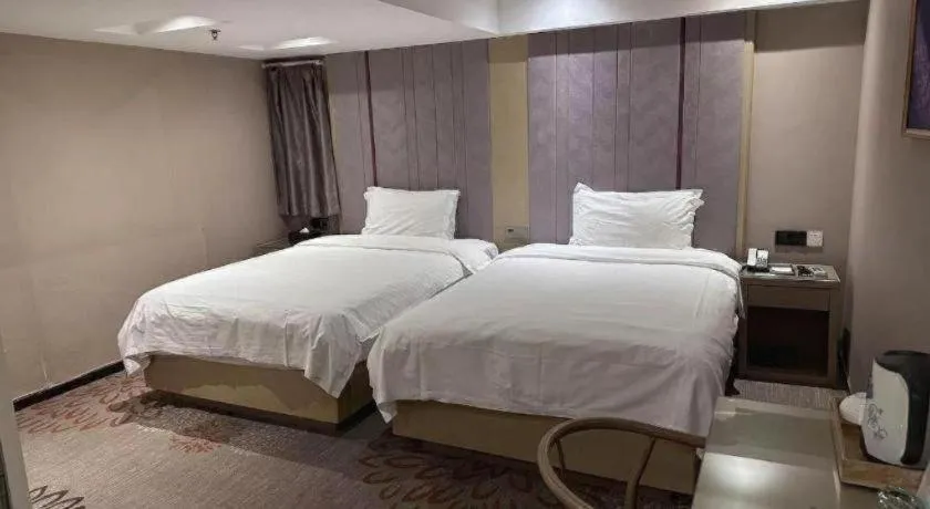 Bed in LAVANDE Hotel Dalian Huanan Square North Railway Station