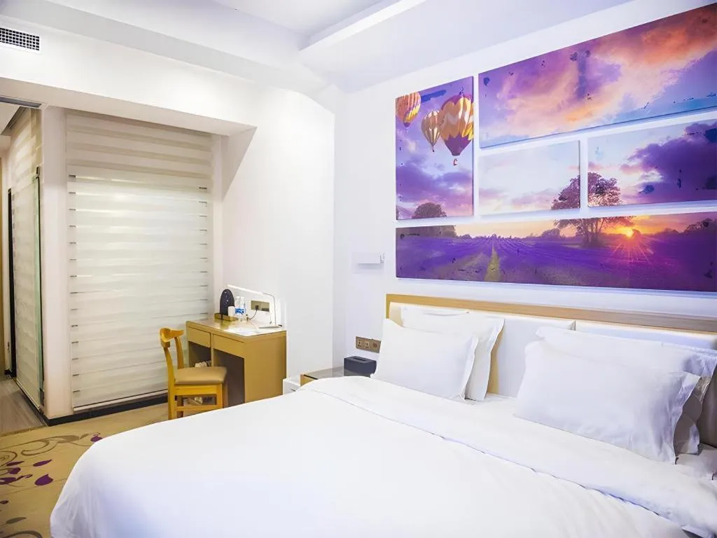 Bed in LAVANDE Hotel Dalian Huanan Square North Railway Station