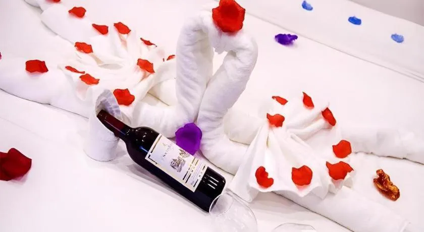 Bed in LAVANDE Hotel Dalian Huanan Square North Railway Station