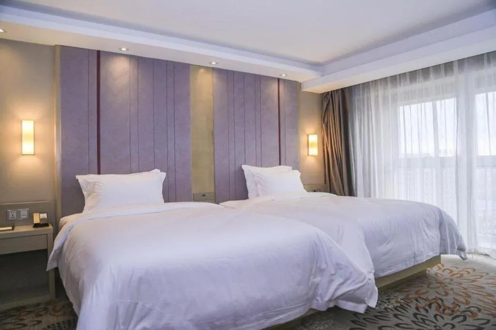 Bed in LAVANDE Hotel Dalian Huanan Square North Railway Station