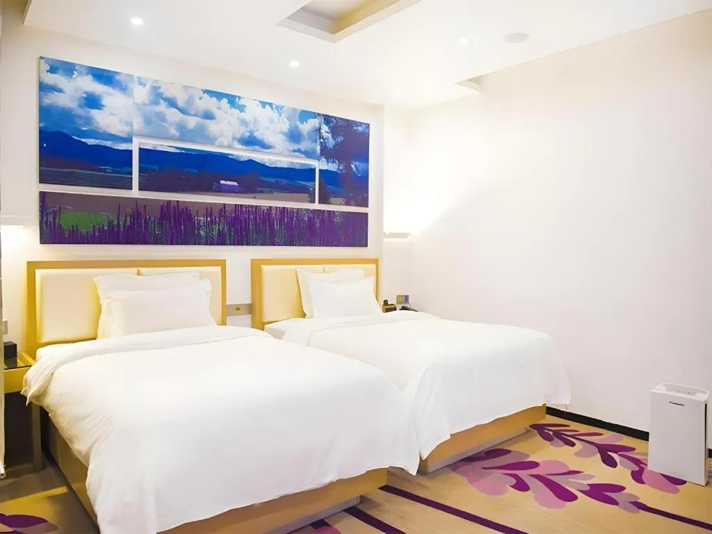 Bed in LAVANDE Hotel Dalian Huanan Square North Railway Station