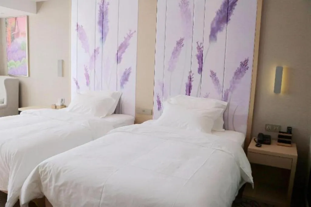 Bed in LAVANDE Hotel Dalian Huanan Square North Railway Station