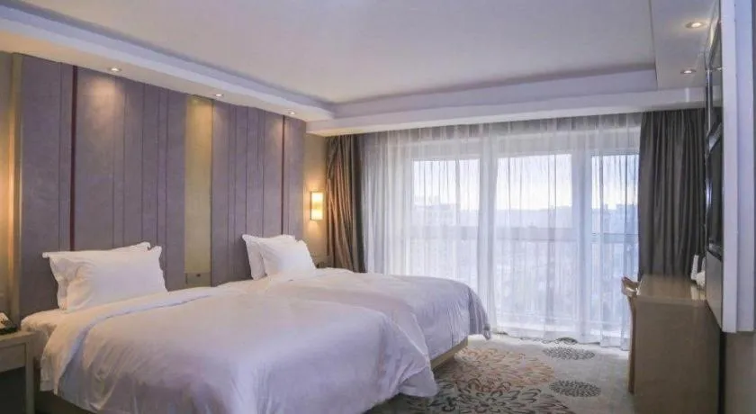 Bed in LAVANDE Hotel Dalian Huanan Square North Railway Station