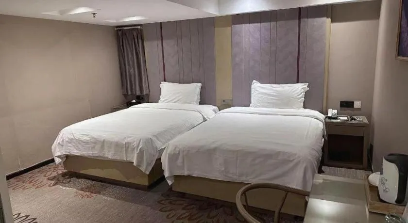 Bed in LAVANDE Hotel Dalian Huanan Square North Railway Station