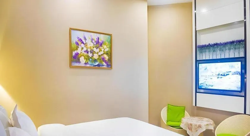 Bed in LAVANDE Hotel Dalian Huanan Square North Railway Station